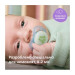Philips AVENT Пустушка Philips AVENT Ultra Start 0+ місяців 2 шт, бірюз (SCF075/18)