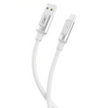 XO Дата кабель USB 2.0 AM to Micro 5P 1.0m 6A silicone white XO (NB251_M_White)