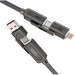 XO Дата кабель USB 2.0 AM to USB-C + USB 2.0 AM to Lightning 1.0m 60W gray XO (NB275_4-in-1_Gray)