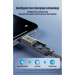 XO Дата кабель USB 2.0 AM to USB-C + USB 2.0 AM to Lightning 1.0m 60W gray XO (NB275_4-in-1_Gray)