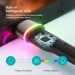 Essager Дата кабель USB 2.0 AM to USB-C 1.0m 3A LED black Essager (EXCT-XCD01)