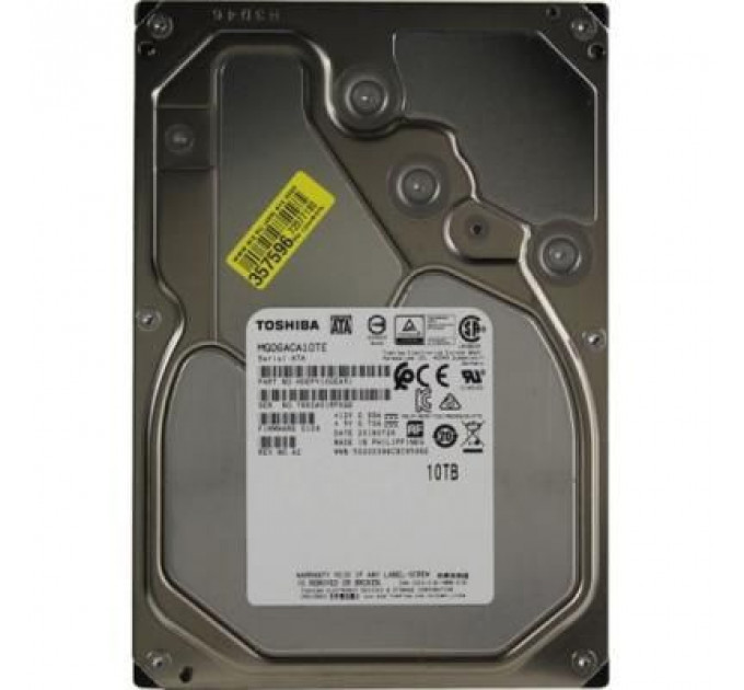 Жорсткий диск для сервера 3.5'' 10TB Toshiba (MG06ACA10TE)
