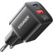 Essager Зарядний пристрій Essager 1xUSB + 1xUSB-C PD20W GaN (ECTAC-HMB01-P)