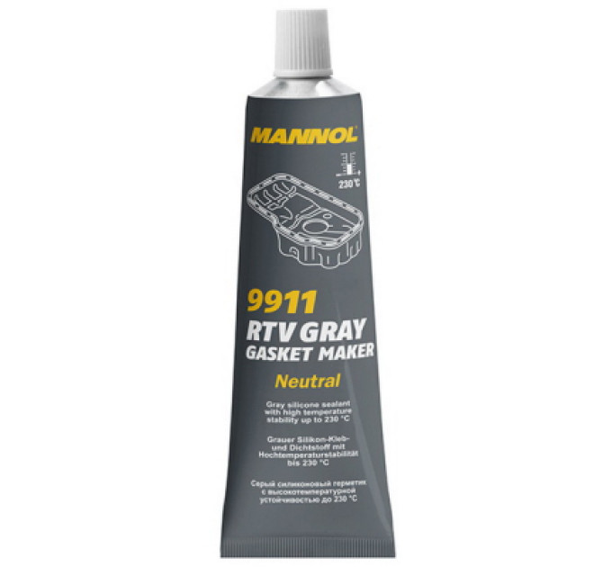 Mannol Герметик автомобільний Mannol Gasket Maker Grey Neutral 85г (9911)