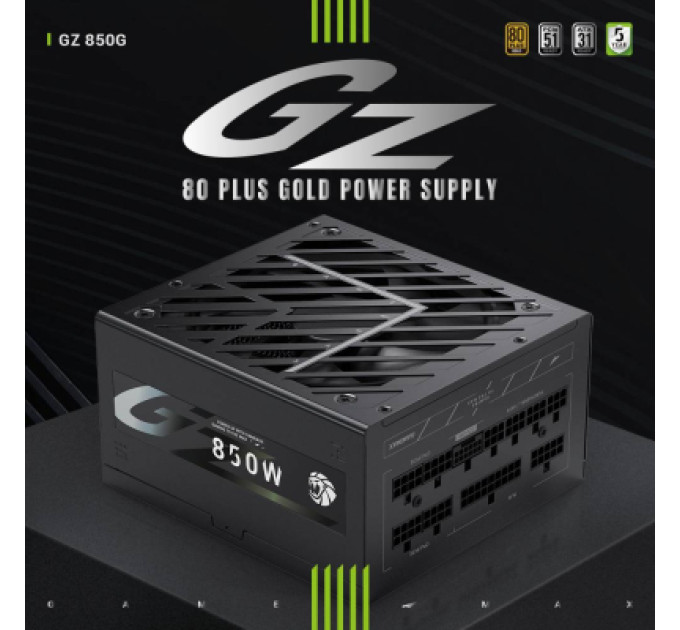 Gamemax Блок живлення Gamemax 850W (GZ 850G BK)