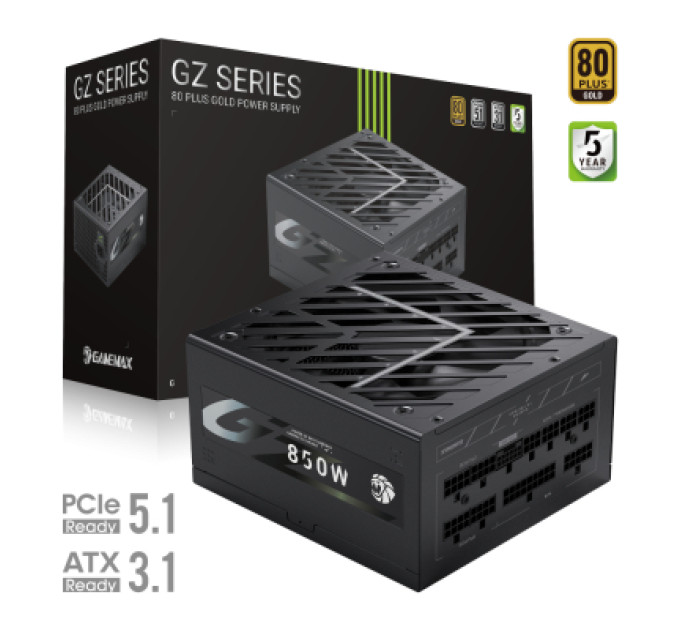 Gamemax Блок живлення Gamemax 850W (GZ 850G BK)