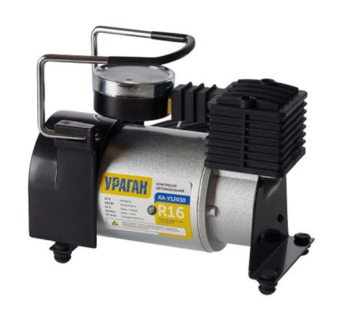 VITOL Автомобільний компресор VITOL "Ураган" KA-У12030 150psi/14Amp/37л (KA-12030)