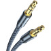 Essager Кабель мультимедійний 3.5mm M to 3.5mm M 1.2m gray Essager (EYP35-DY0G)