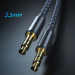 Essager Кабель мультимедійний 3.5mm M to 3.5mm M 1.2m gray Essager (EYP35-DY0G)