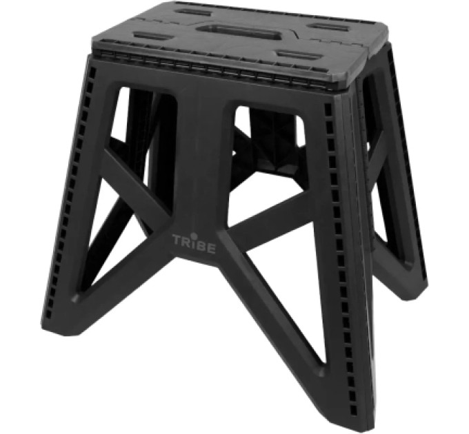 Tribe Стілець складаний Tribe Camp Chair High пластиковий black (T-EF-0002-black)