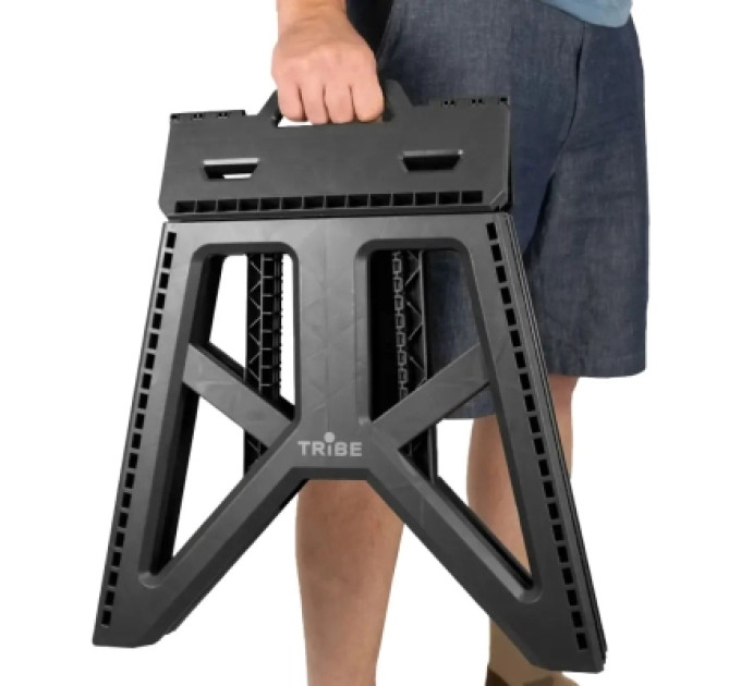 Tribe Стілець складаний Tribe Camp Chair High пластиковий black (T-EF-0002-black)