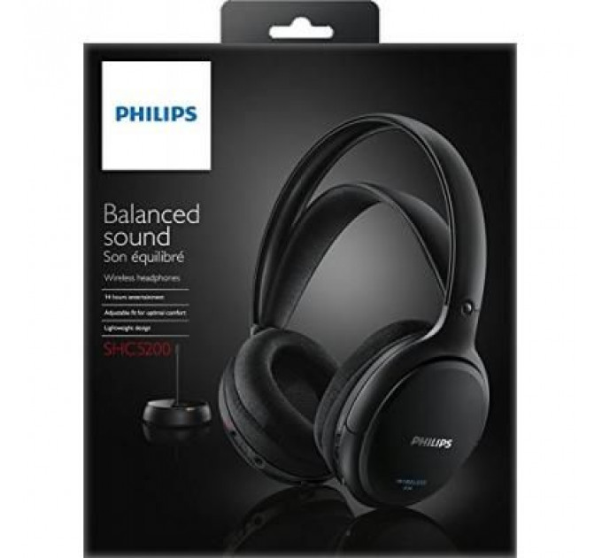 Навушники Philips SHC5200 Black (SHC5200/10)