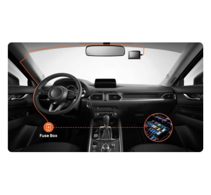 Xiaomi Кабель для передачі даних Xiaomi 70mai Adjustable Hardwire Kit Midrive UP06 (1176392)
