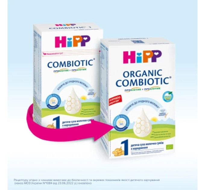 HiPP Дитяча суміш HiPP Organic Combiotic 1 900 г (1031100)