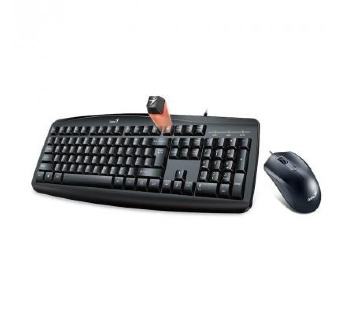 Комплект Genius Smart KM-200 Black Ukr (31330003410)