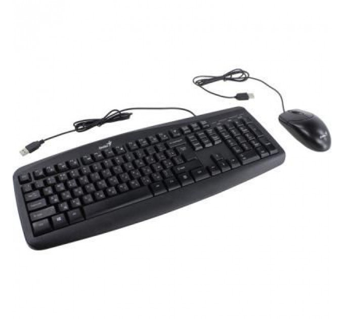 Комплект Genius Smart KM-200 Black Ukr (31330003410)
