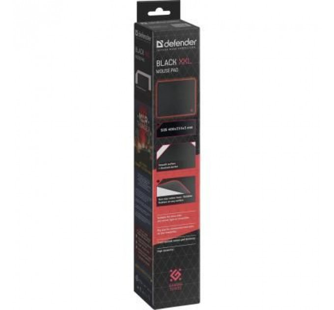 Килимок для мишки Defender XXL Black (50559)