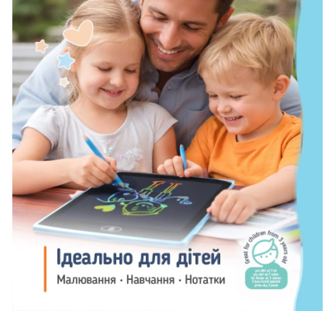 ColorWay Планшет для малювання ColorWay LCD Writing Tablet 12 (CW-WT12C)