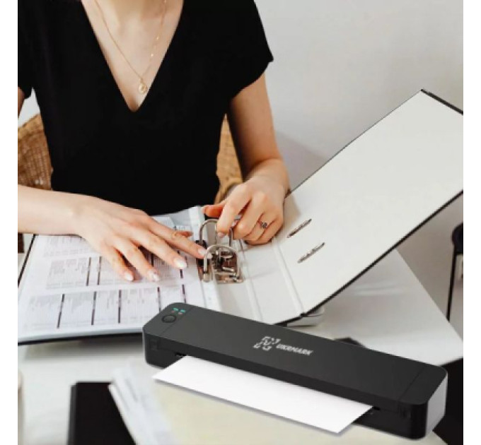 UKRMARK Принтер етикеток UKRMARK P832, A4, 300 dpi, wireless, Bluetooth USB Type-C, black (900347)