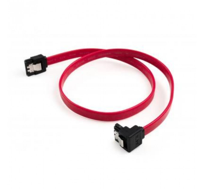 Кабель для передачі даних SATA 0.45m corner Vinga (VCPSATA45CN)