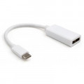 Перехідник Type-C Male to Display Port 0.15m 4K Vinga (VCPTCDP15)