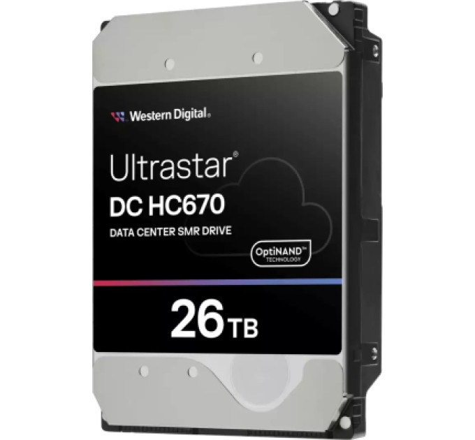 WD Жорсткий диск 3.5" 26TB Ultrastar DC HC670 WD (0F61452 / WSH722626ALN607)