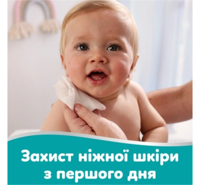 Pampers Дитячі вологі серветки Pampers 99 Water 60 шт х 9 пачок (540 шт) (8006530116459)