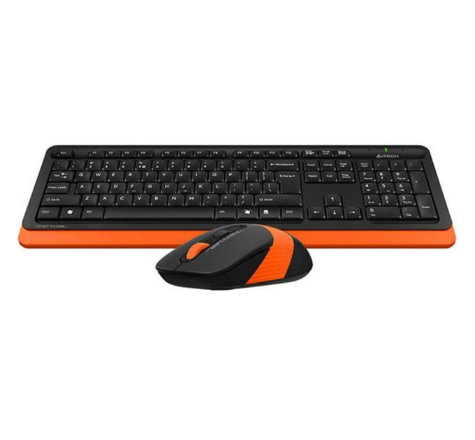 A4Tech Комплект (клавіатура, мишка) бездротовий A4Tech Fstyler FG1010 Orange USB