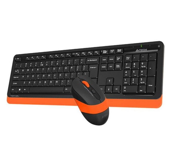 A4Tech Комплект (клавіатура, мишка) бездротовий A4Tech Fstyler FG1010 Orange USB