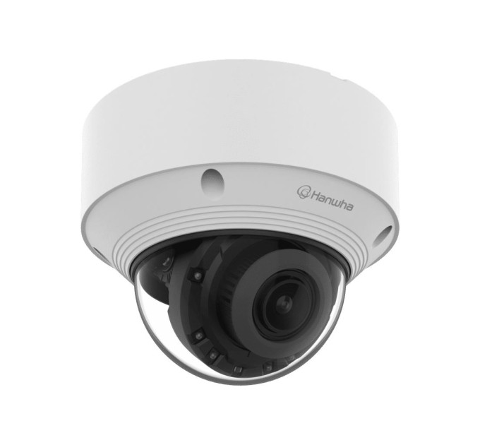 HANWHA Мережева камера купольна  4K @ 30fps, motorized vari-focal lens 3.2~10.2mm (H: 104°~31° / V: 55°~17°) QNV-C9083R HANWHA VISION
