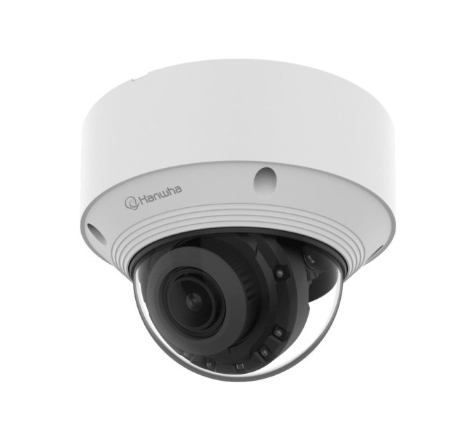 HANWHA Мережева камера купольна  4K @ 30fps, motorized vari-focal lens 3.2~10.2mm (H: 104°~31° / V: 55°~17°) QNV-C9083R HANWHA VISION