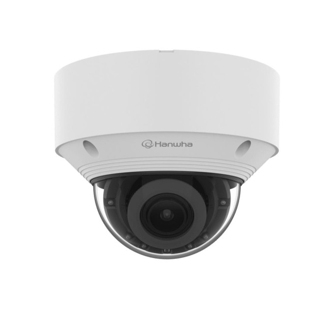 HANWHA Мережева камера купольна  4K @ 30fps, motorized vari-focal lens 3.2~10.2mm (H: 104°~31° / V: 55°~17°) QNV-C9083R HANWHA VISION