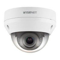 Мережева камера купольна 5MP @ 30fps, motorized vari-focal lens 3.1x (3.2 ~ 10.0mm) (100°~31°) QNV-8080R HANWHA VISION