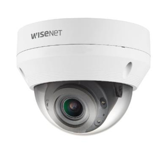 HANWHA Мережева камера купольна 5MP @ 30fps, motorized vari-focal lens 3.1x (3.2 ~ 10.0mm) (100°~31°) QNV-8080R HANWHA VISION