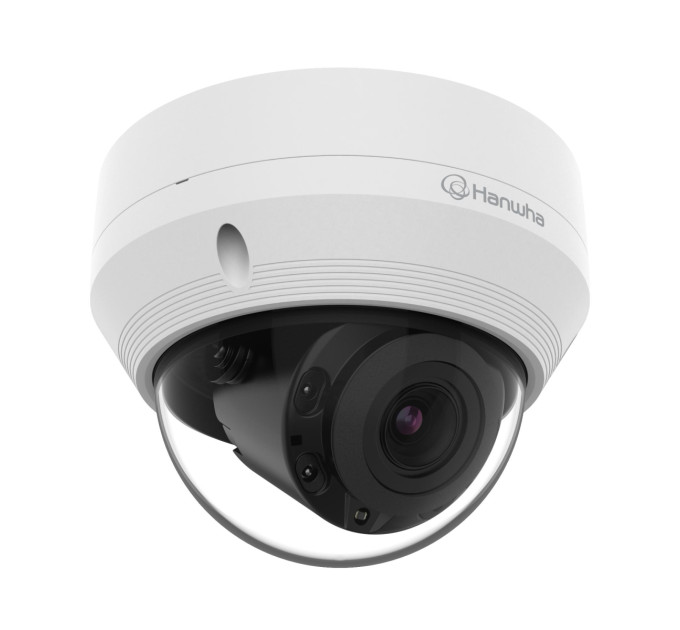 HANWHA Мережева камера купольна 5MP @ 30fps, motorized vari-focal lens 3.1x (3.2 ~ 10.0mm) (100°~31°) QNV-8080R HANWHA VISION