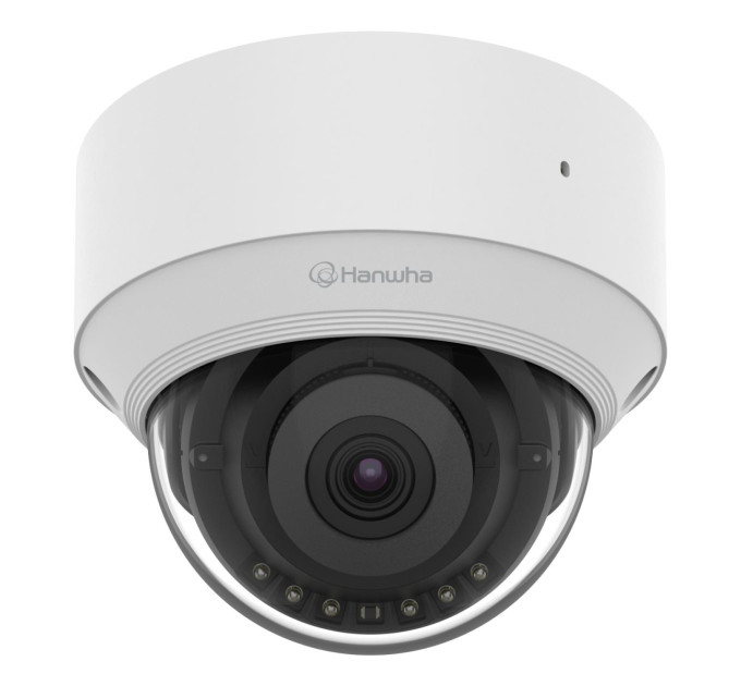 HANWHA Мережева камера купольна 5MP @ 30fps, fix lens 4mm (H:80°/V: 59°) QND-C8023R HANWHA VISION
