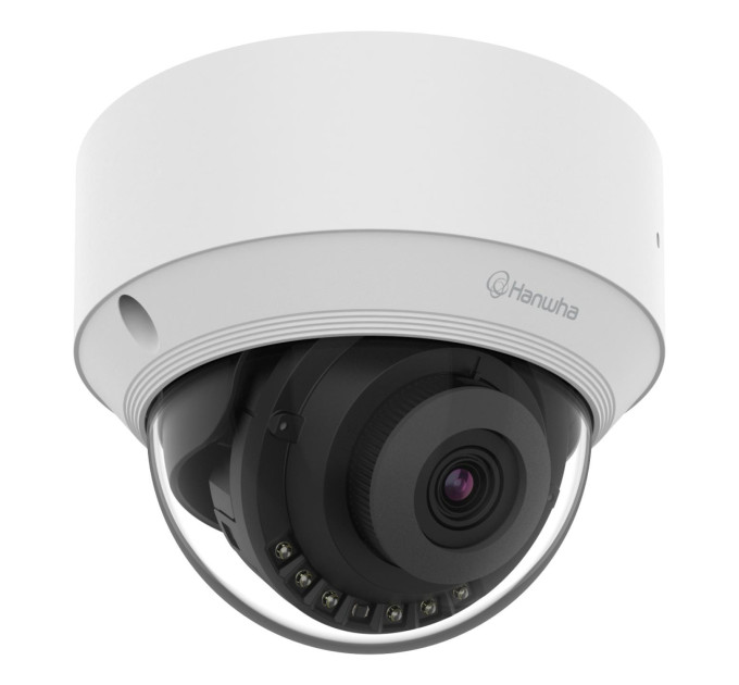 HANWHA Мережева камера купольна 5MP @ 30fps, fix lens 4mm (H:80°/V: 59°) QND-C8023R HANWHA VISION