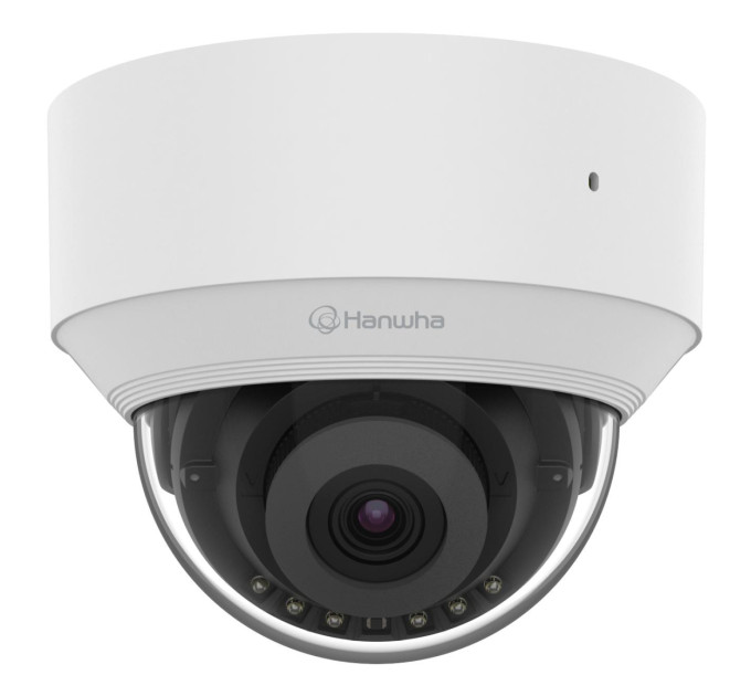 HANWHA Мережева камера купольна 5MP @ 30fps, fix lens 4mm (H:80°/V: 59°) QND-C8023R HANWHA VISION