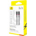 Baseus Дата кабель USB-C to Lightning 2.0m 20W red+black Baseus (P10377800U01-03)