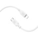 BOROFONE Дата кабель USB-C to Lightning 1.0m silicone BX113 Lenny white BOROFONE (6941991115387)