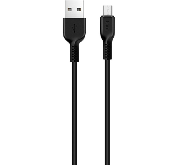HOCO Дата кабель USB 2.0 AM to Micro 5P 3.0m 2A X20 black HOCO (6957531068945)