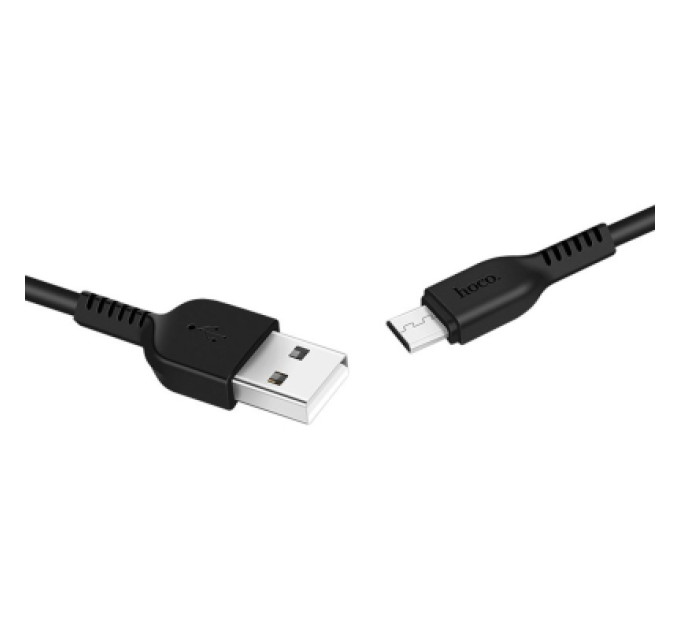 HOCO Дата кабель USB 2.0 AM to Micro 5P 3.0m 2A X20 black HOCO (6957531068945)