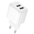 BOROFONE Зарядний пристрій BOROFONE BAS41A 2xUSB white (6941991113741)