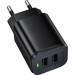 BOROFONE Зарядний пристрій BOROFONE BAS81A 2xUSB 10.5W black (6941991126628)