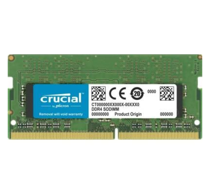 Crucial Модуль пам'яті для ноутбука SoDIMM DDR4 8GB 3200 MHz Micron (CT8G4SFRA32A)