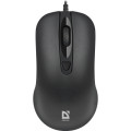 Defender Мишка Defender Classic MB-230 USB Black (52231)