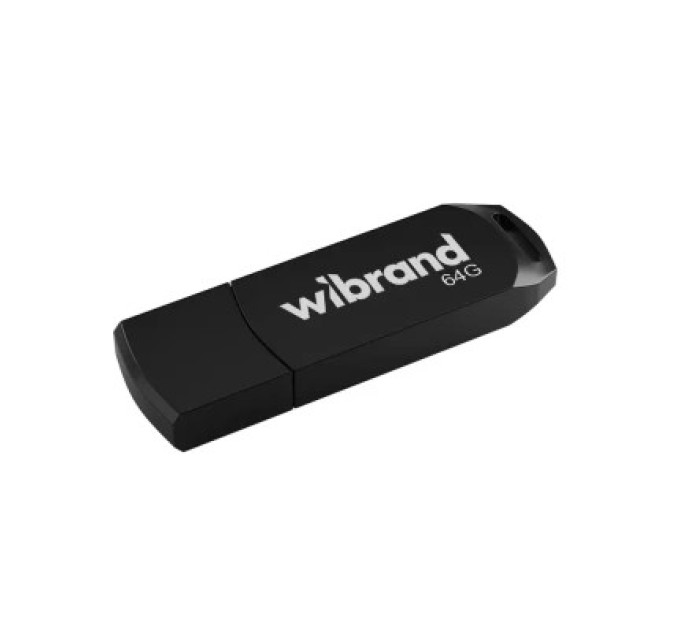 Wibrand USB флеш накопичувач Wibrand 64GB Mink Black USB 2.0 (WI2.0/MI64P4B)
