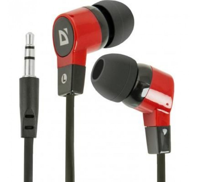 Навушники Defender Basic 619 Black-Red (63619)