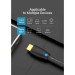 Vention Кабель мультимедійний HDMI to HDMI 10.0m V2.0 Engineering 4K 60Hz 18Gbps HD 7.1 PVC Black Vention (AAMBL)