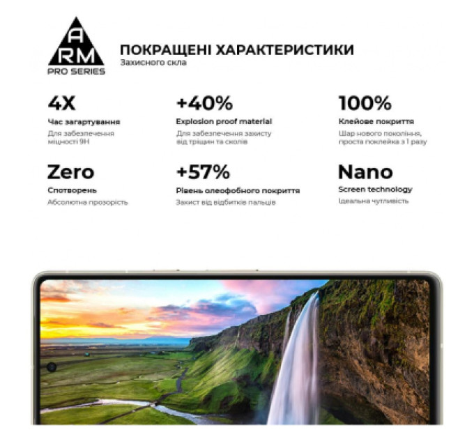 Armorstandart Скло захисне Armorstandart Pro Google Pixel 7 Black (ARM65230)